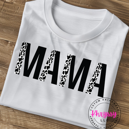 Cow Print Mama Farmhouse Gift Set