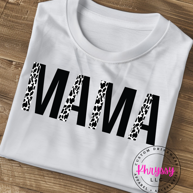 Cow Print Mama Farmhouse Gift Set