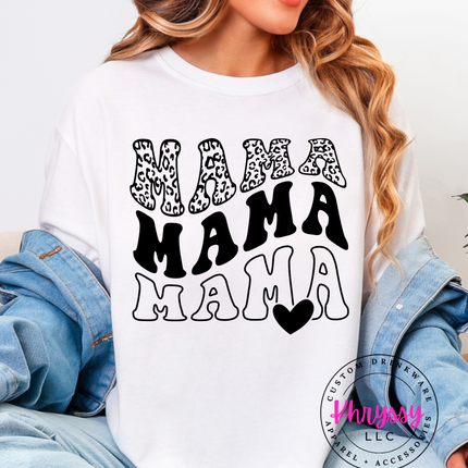 Mama Leopard Groovy Love Statement Piece
