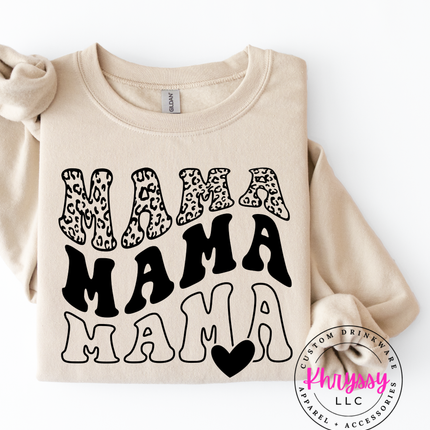 Mama Leopard Groovy Love Statement Piece