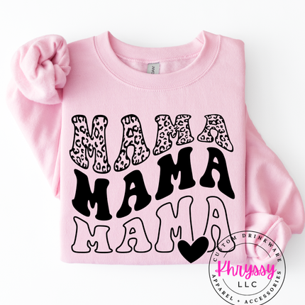 Mama Leopard Groovy Love Statement Piece