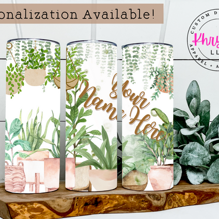 Minimalist Custom 20oz Tumbler with Straw