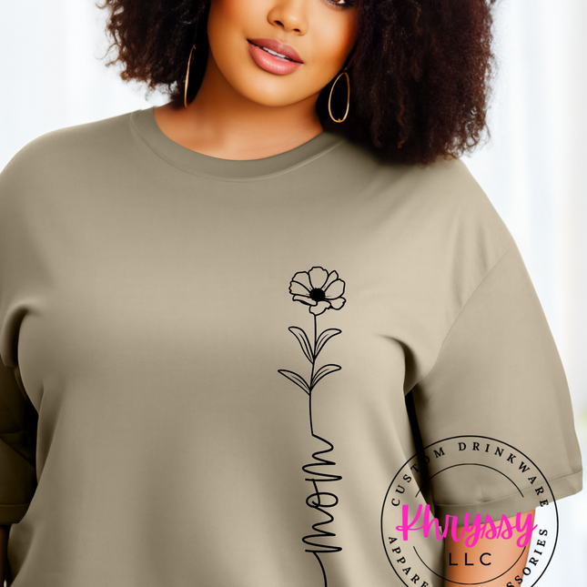 Mom Wildflower Unisex Shirt