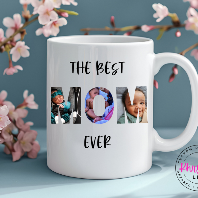 Mom's Treasured Memories Custom Mother's Day Mug
