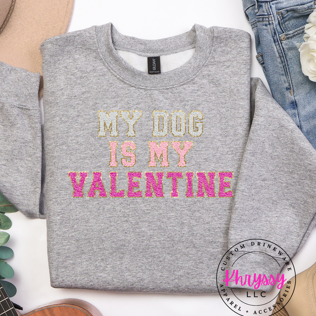 Pawsitively in Love: My Dog is My Valentine T-Shirt