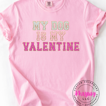 Pawsitively in Love: My Dog is My Valentine T-Shirt