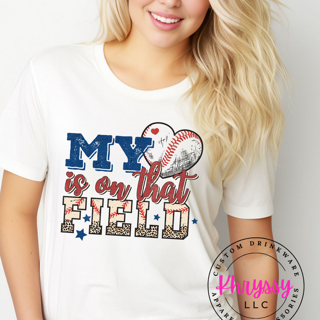 Home Run Heart: Baseball Field Unisex Shirt
