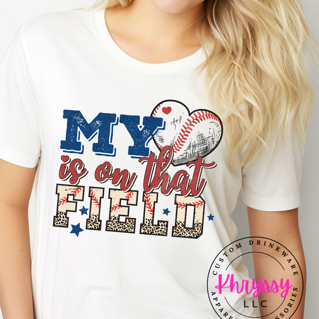 Home Run Heart: Baseball Field Unisex Shirt