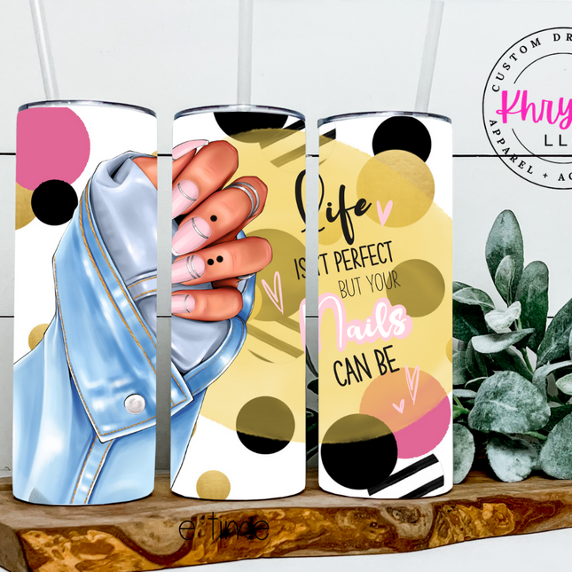 Nailed It Custom 20oz Tumbler with Straw