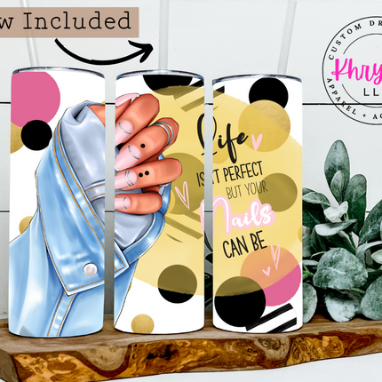 Nailed It Custom 20oz Tumbler with Straw