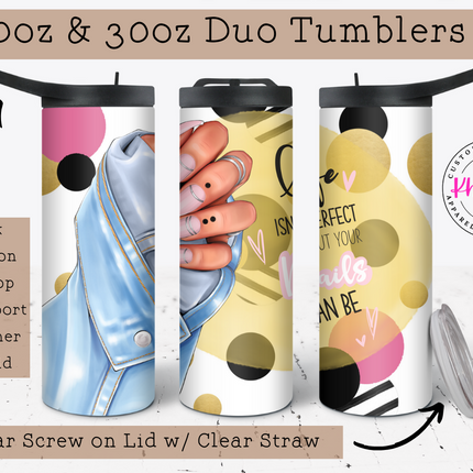 Nailed It Custom 20oz Tumbler with Straw