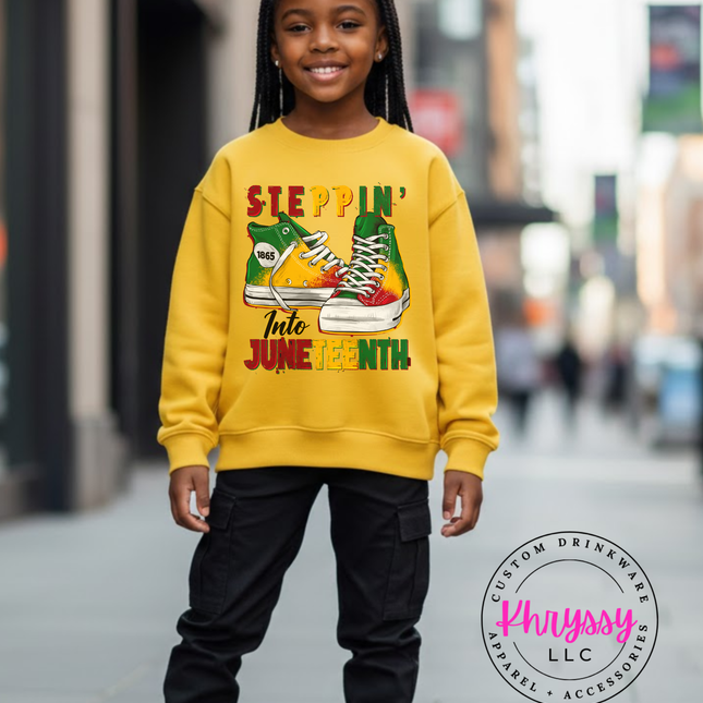 Stepping into Juneteenth Unisex Shirt - Celebrating Freedom and Equality!