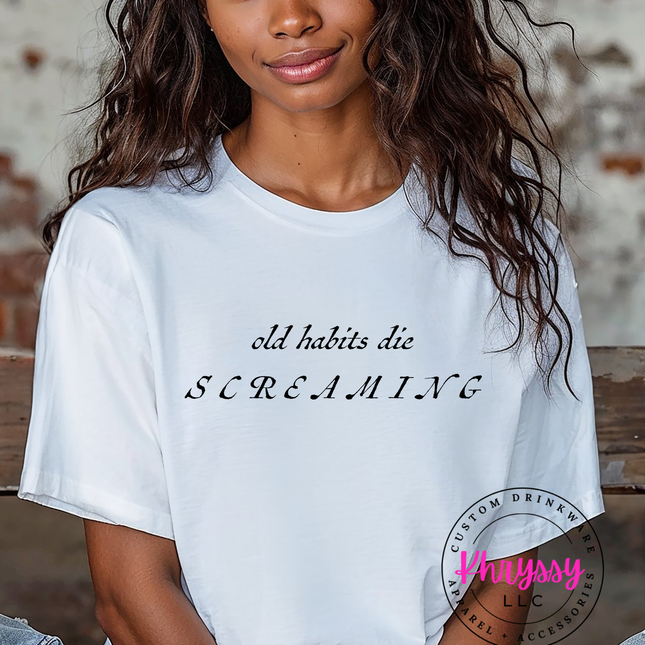 Old Habits Unisex Shirt