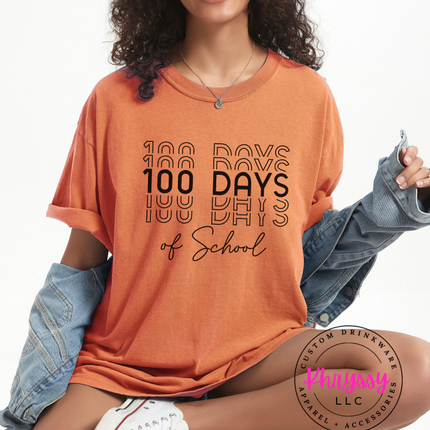 Commemorative 100 Days Academic Milestone Essential
