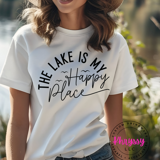 The Lake is my Happy Place Unisex Shirt