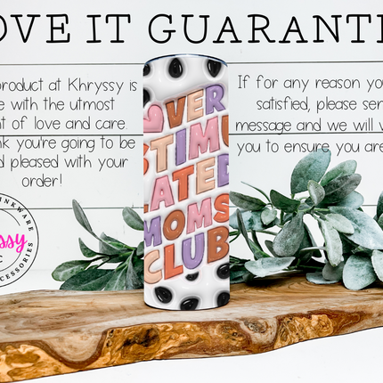 Overstimulated Mom's Club 20oz Tumbler with Straw