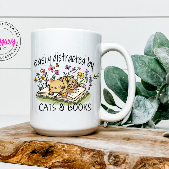 Cat Lover's Essential 15oz Ceramic Coffee Mug