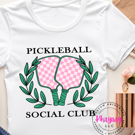 Pickleball Social Club Greens Unisex Shirt