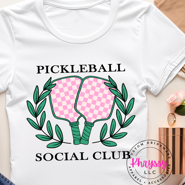 Pickleball Social Club Greens Unisex Shirt
