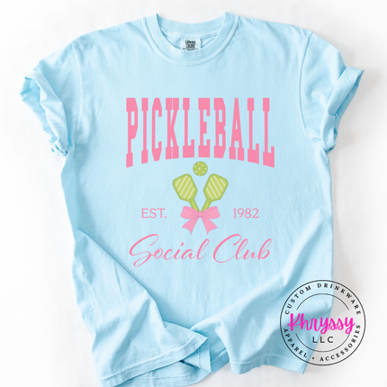 Pickleball Social Club Retro Pickleball Women's Lifestyle Fit Pickleball Gift