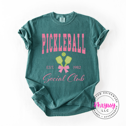 Pickleball Social Club Retro Pickleball Women's Lifestyle Fit Pickleball Gift
