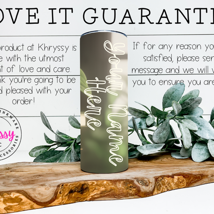 Plant Lady Custom 20oz Tumbler with Straw