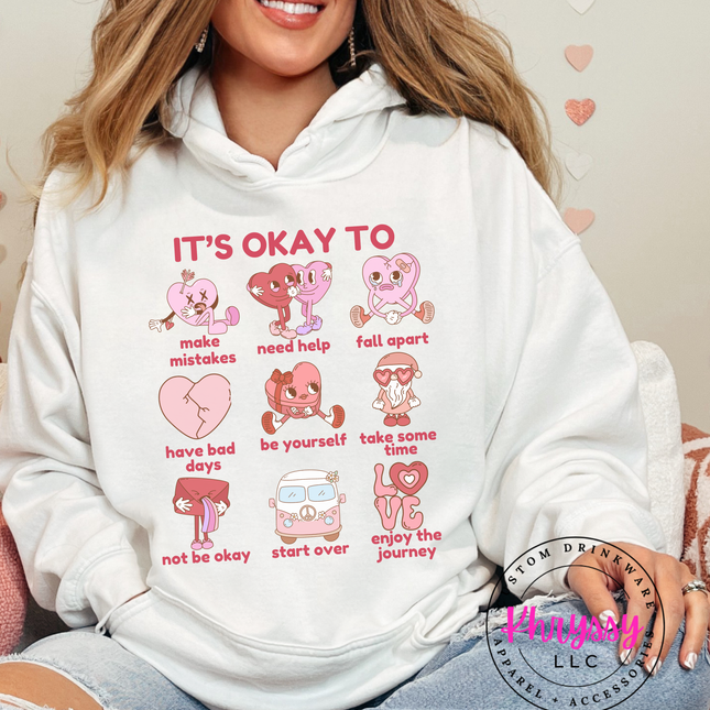 Positive Message T-Shirt | Self-Care Tee | Mental Health Support Gift | Unisex Graphic Top