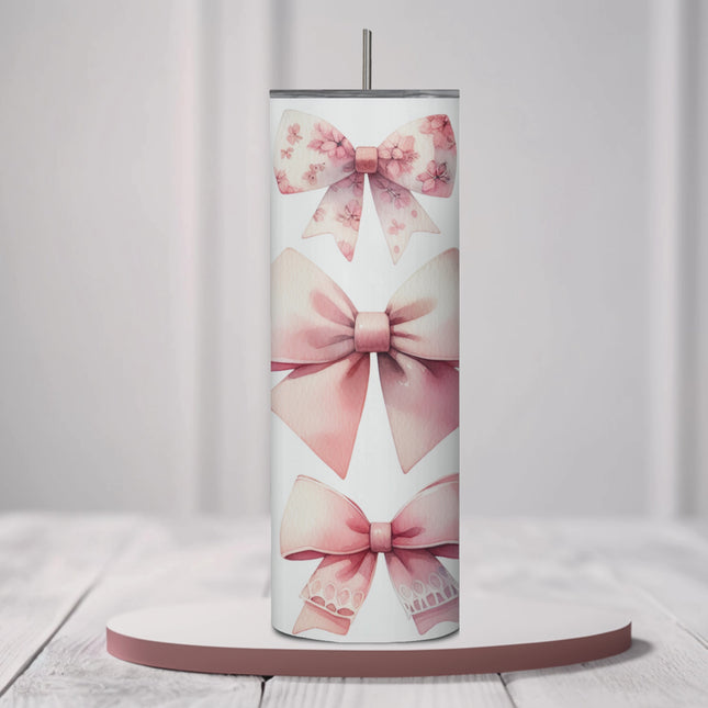 Elegance in Every Sip: Coquette 20oz Tumbler - Unleash Your Sophistication