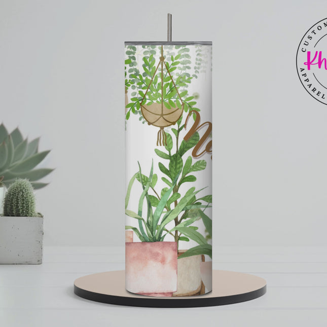 Minimalist Custom 20oz Tumbler with Straw
