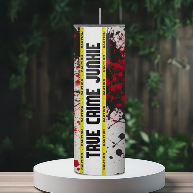 It's a Mystery True Crime 20oz Tumbler with Straw