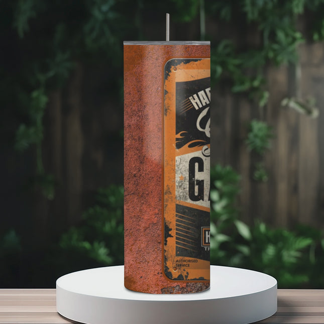 Motorcycle Shop 20oz Tumbler with Straw