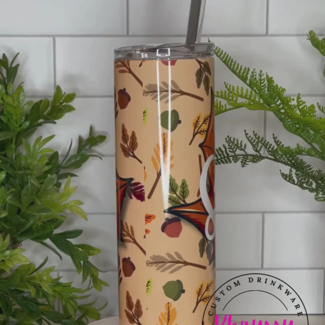 READY TO SHIP Autumn Delights: Cozy Season Tumbler - Embrace the Warmth of Fall!