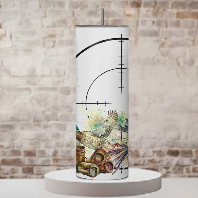 Feathered Pursuit 20oz Tumbler with Straw