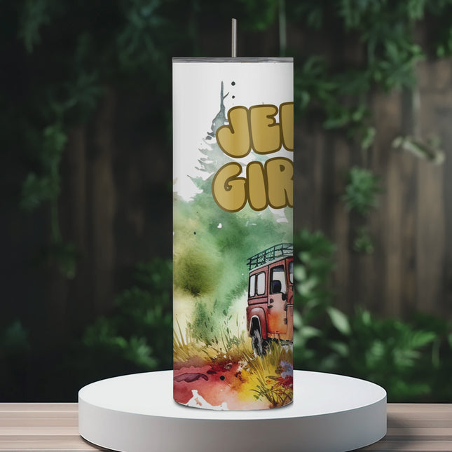 Trailblazing Diva 20oz Tumbler with Straw