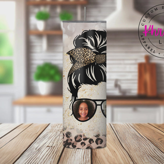#MomLife Custom 20oz Tumbler with Straw