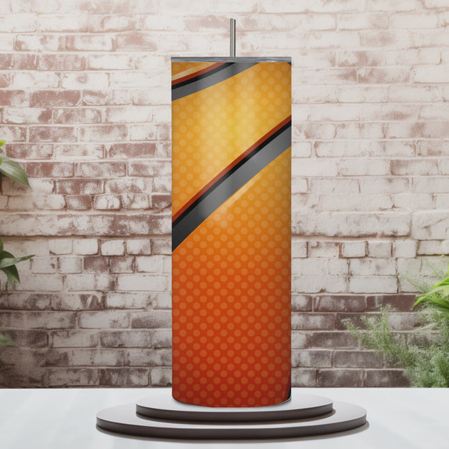 Swish & Sip Personalized Basketball 20oz Tumbler with Straw