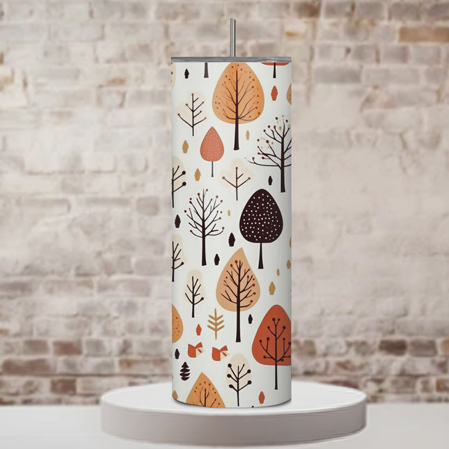 Autumn Splendor Tree 20oz Tumbler with Straw