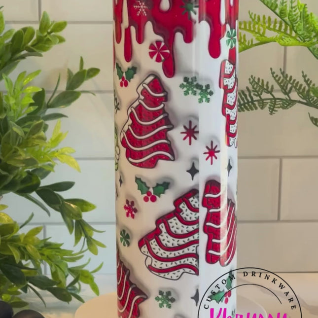 READY TO SHIP 20oz Nostalgic Christmas Tumbler