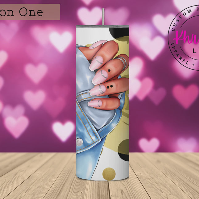 Nailed It Custom 20oz Tumbler with Straw