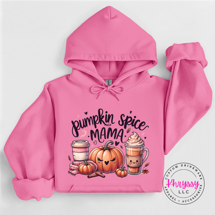 Azalea hoodie with the pumpkin spice mama fall design