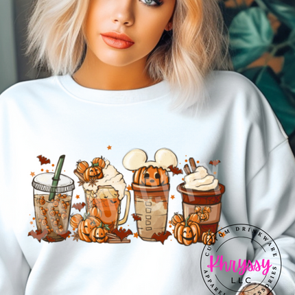 Pumpkin Mouse Latte Unisex Shirt