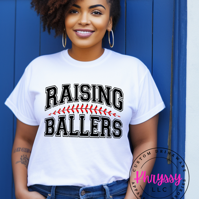 Raising Ballers Unisex Baseball Shirt