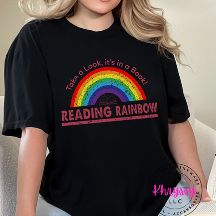 Retro Book Lover Graphic