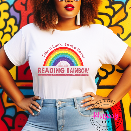 Retro Book Lover Graphic