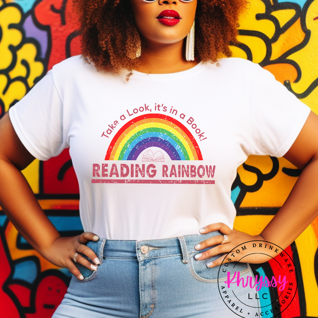 Retro Book Lover Graphic