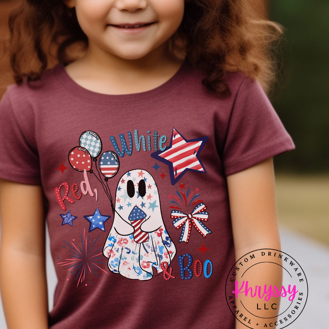 Red, White, & Boo Unisex Shirt