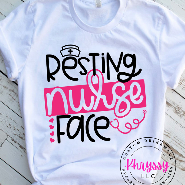 Resting Nurse Face Unisex Shirt