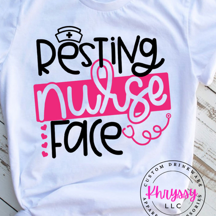 Resting Nurse Face Unisex Shirt