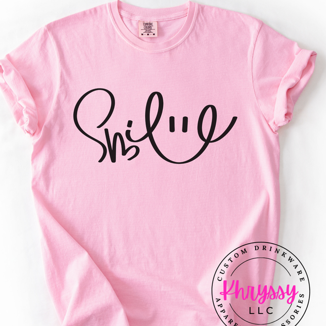 Shine — Bold Cursive Affirmation Statement