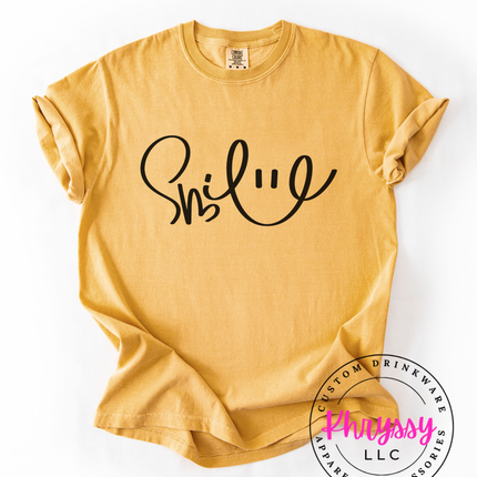 Shine — Bold Cursive Affirmation Statement